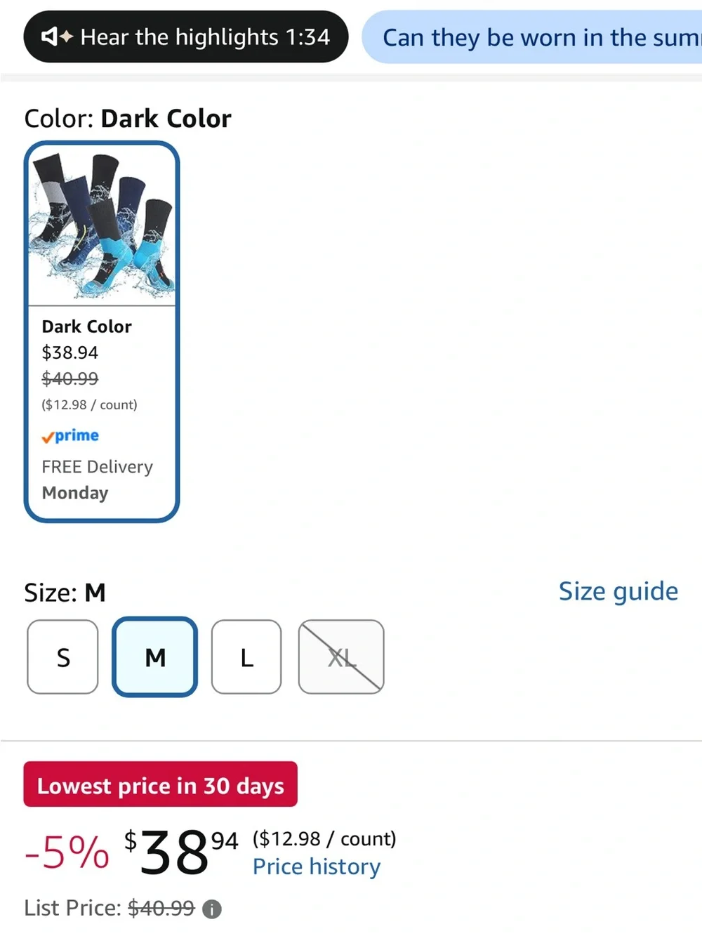 Unisex Water-Proof Socks